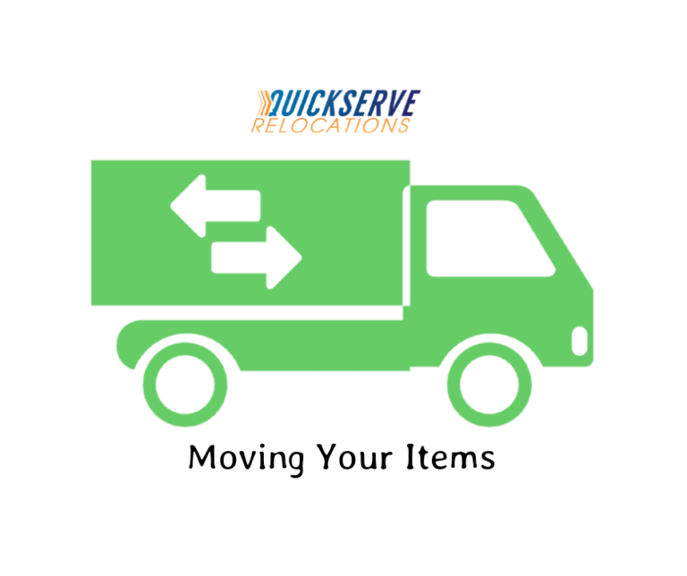 Moving your items - QSR